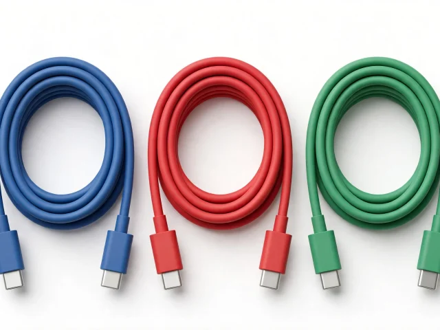JY-CBC240 240W 多彩 USB-C 数据线 2米