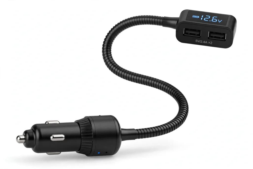 JY-CCD65 65W Car Charger with LED Display