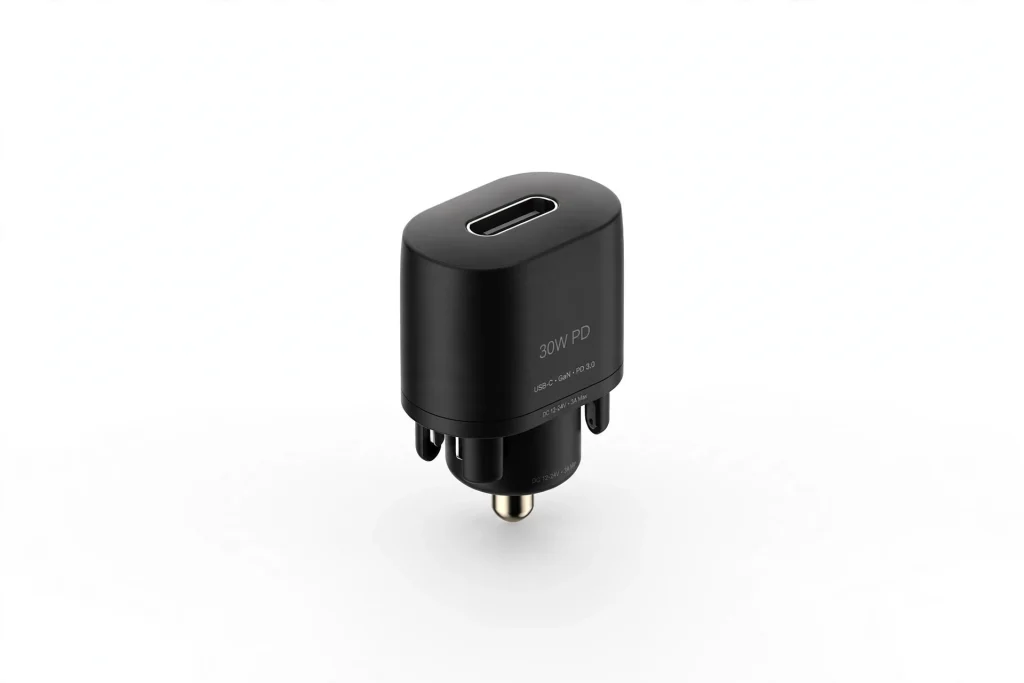 JY-CCM65 65W Mini Dual USB-C Car Charger