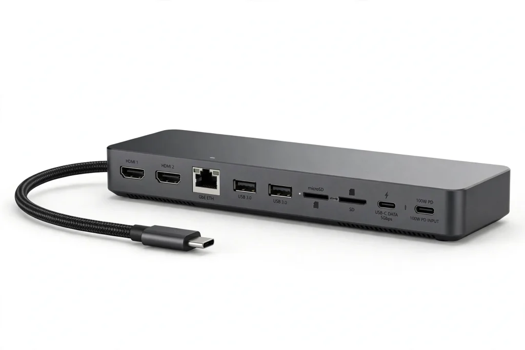 JY-HB11 11-in-1 USB-C Docking Station