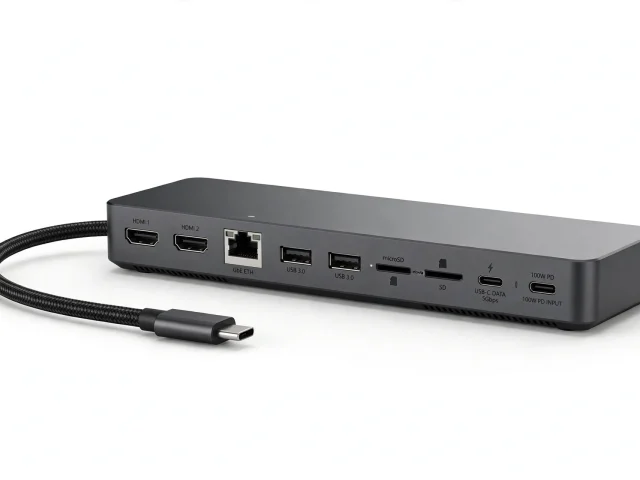 JY-HB13 13-in-1 Triple-Display USB-C Dock
