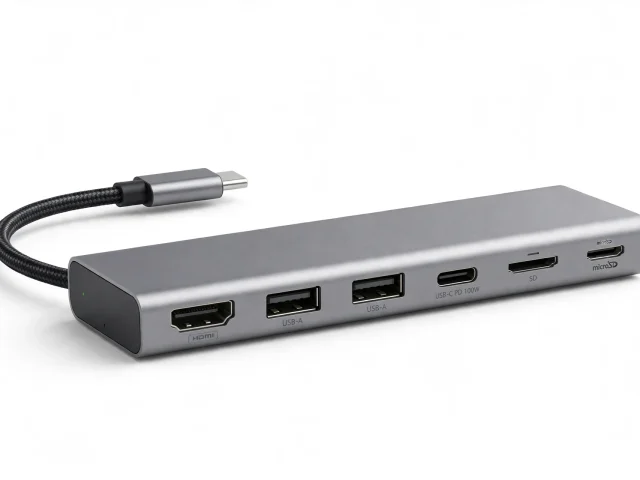 JY-HB7 7-in-1 USB-C 扩展坯