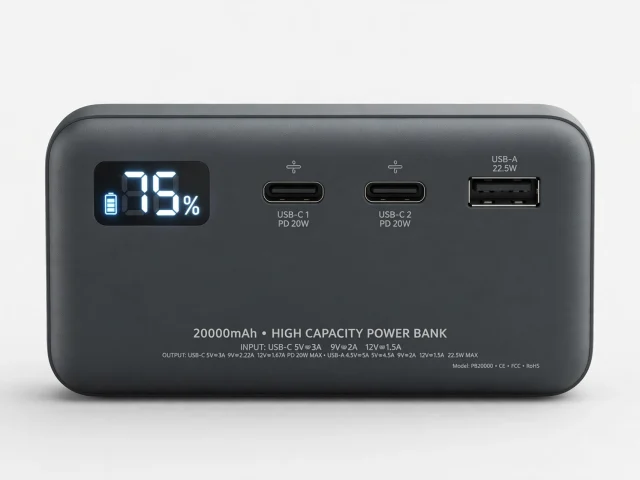 JY-PB20K 20000mAh Power Bank