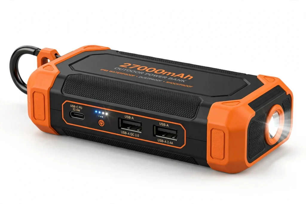 JY-PB15K 15000mAh Rugged Power Bank