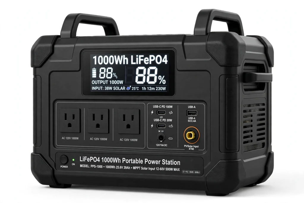 JY-PS1500 1500Wh Portable Power Station