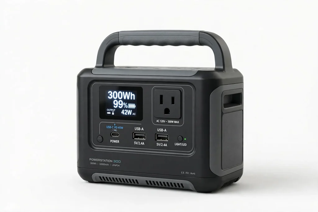 JY-PS300 300Wh Portable Power Station