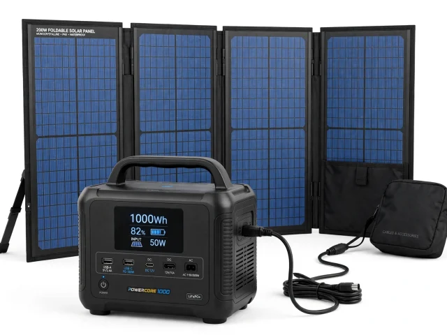 JY-PS2000S 2000Wh Solar Generator Bundle
