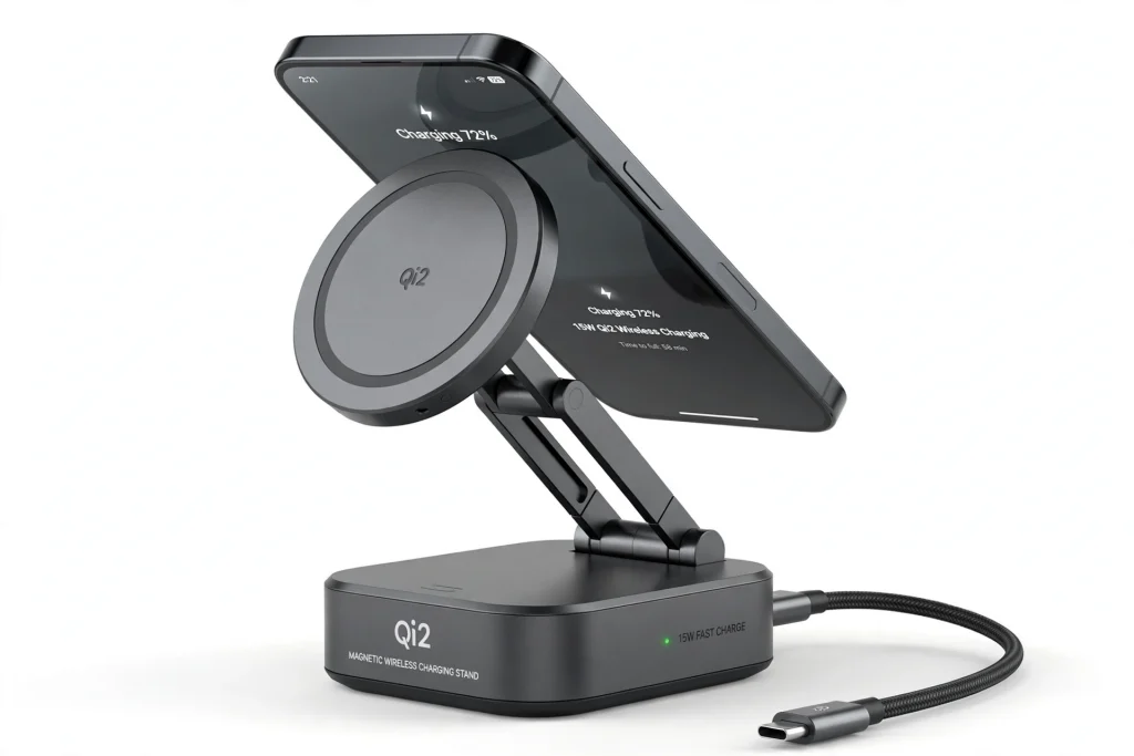 JY-WXS25 25W Qi2.2 Charging Stand